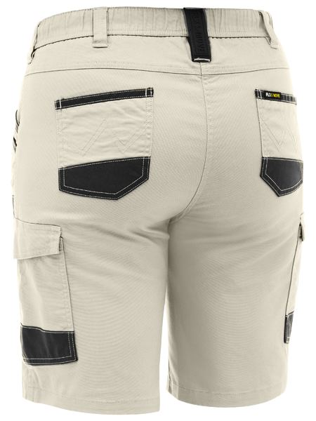 Bisley Women's Flx & Move™ Elastic Waist Cargo Short BSHL1338
