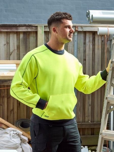 Bisley Work Fleece Crew Neck Jumper BK6722