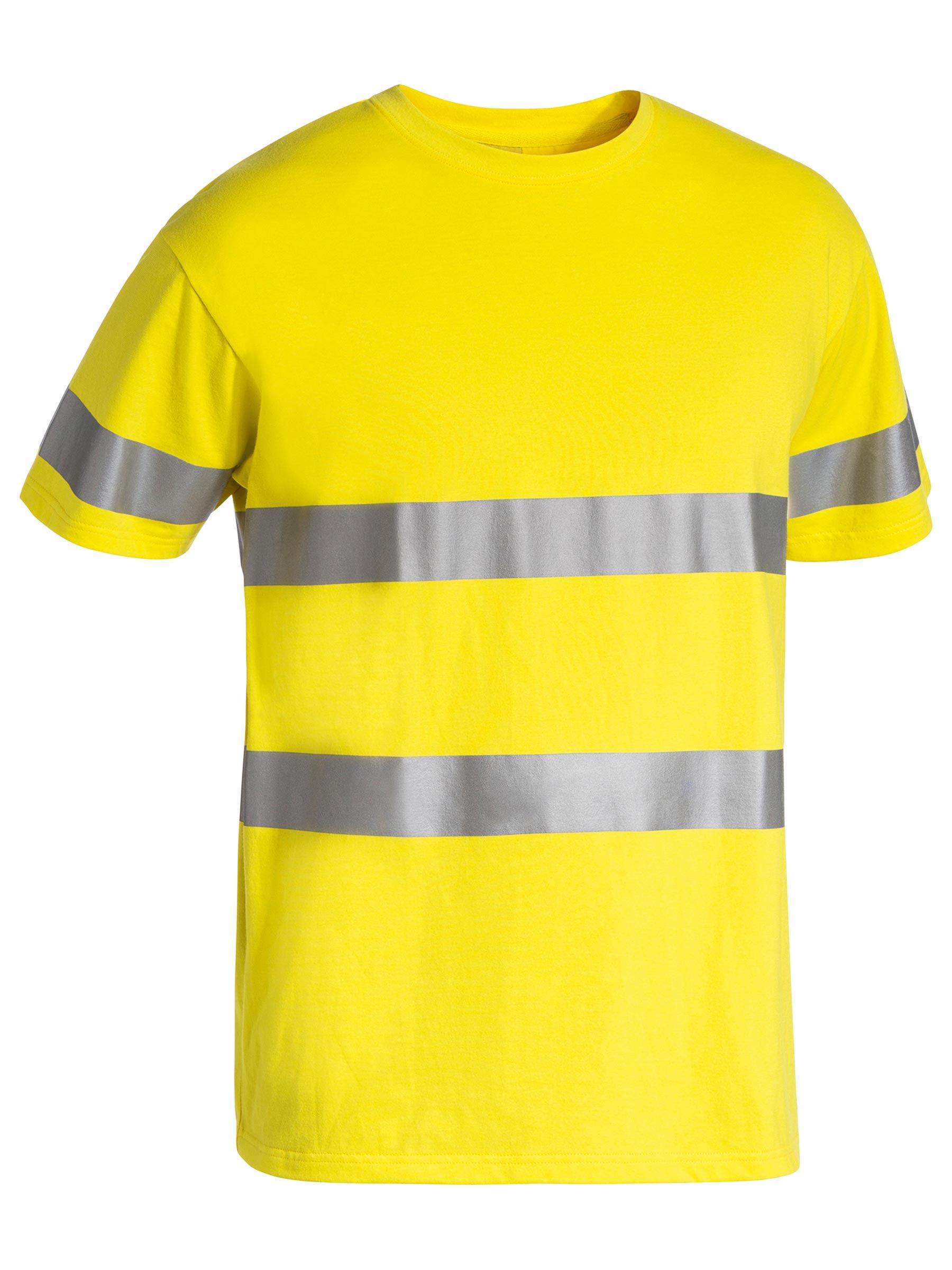 Bisley Taped Hi Vis Cotton T-Shirt BK1017T