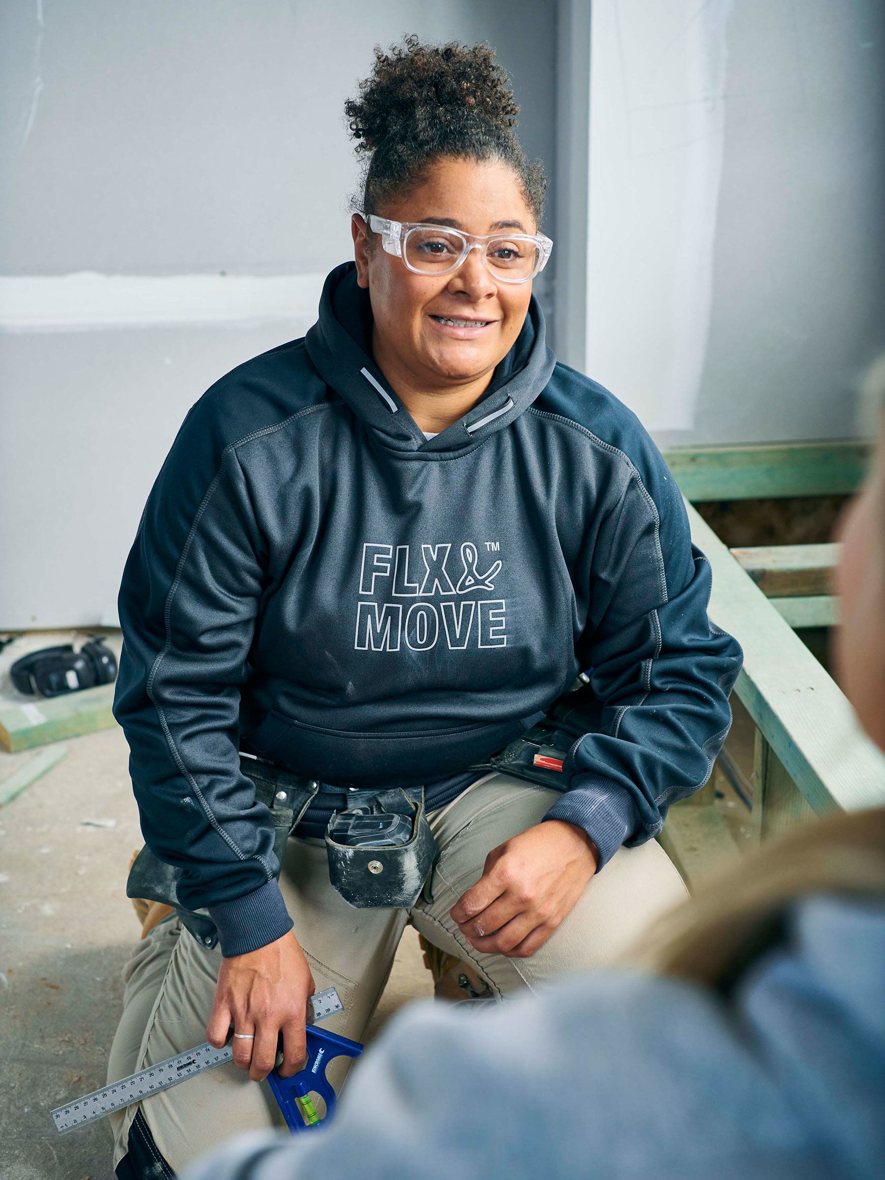 Bisley Recycle Flx & Move™ Pullover Hoodie with Print BK6902P