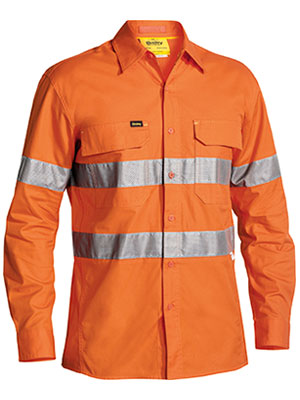 Bisley X Airflow™ Taped Hi Vis Ripstop Shirt BS6416T