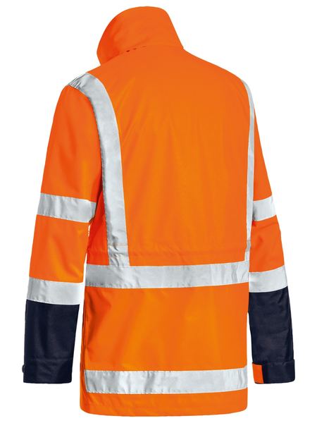 Bisley Taped TTMC 5 in 1 Rain Jacket BJ6377HT - Clearance