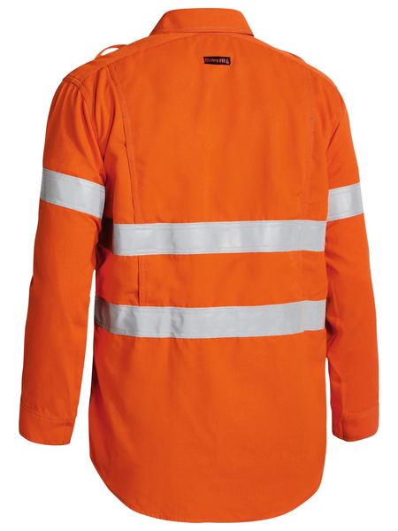 Bisley TenCate Tecasafe® Plus 700 Taped Hi Vis FR Vented Shirt BS8081T