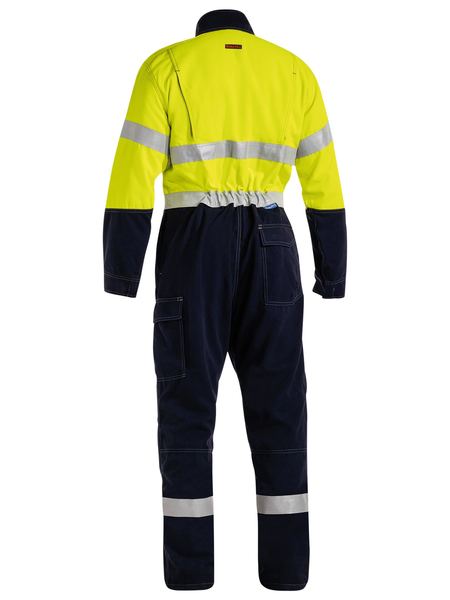 Bisley TenCate Tecasafe® Plus 700 Taped Hi Vis FR Vented Coverall BC8086T