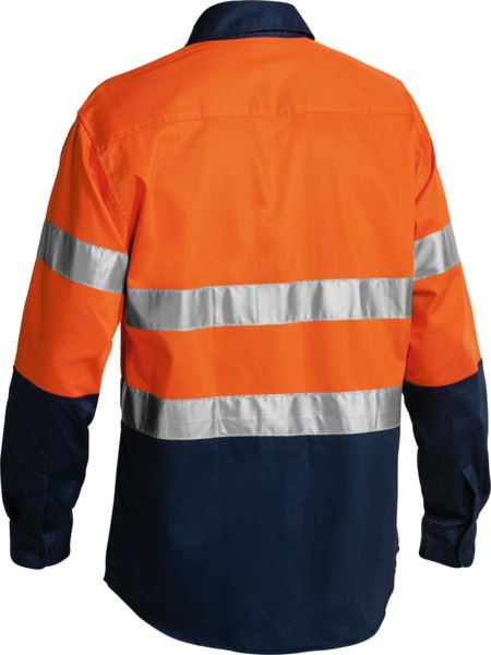 Bisley Taped Hi Vis Drill Shirt BT6456