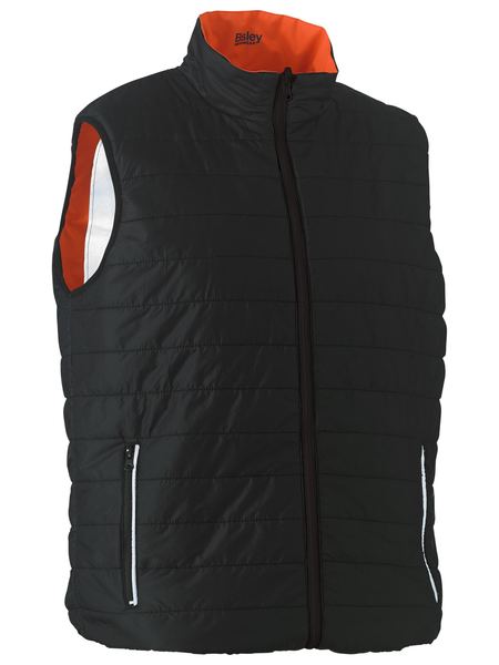 Bisley Taped Hi Vis Reversible Puffer Vest BV0330HT