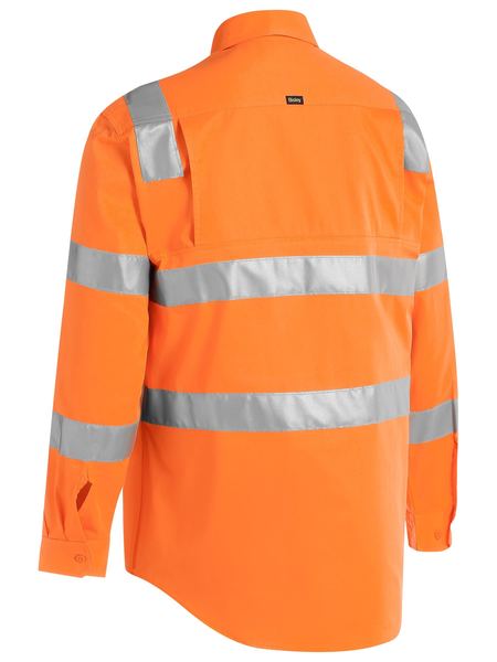 Bisley Taped Biomotion Cool Lightweight Hi Vis Shirt BS6016T