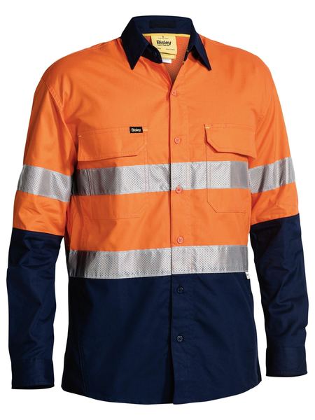 Bisley X Airflow™ Taped Hi Vis Ripstop Shirt BS6415T