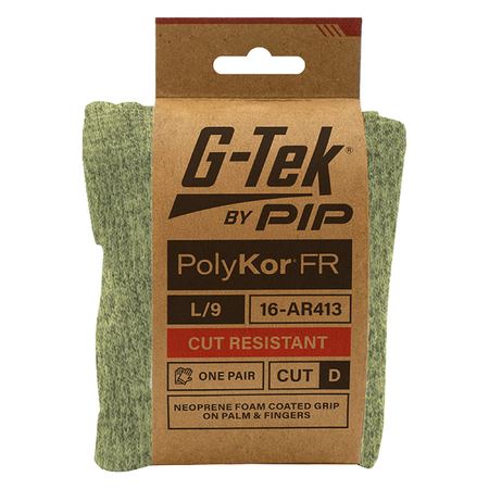 G-Tek PolyKor Aramid 13G Cut D ARC/FR Glove - 16-AR413