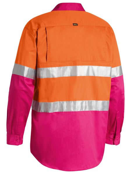 Bisley Taped Hi Vis Cool Lightweight Shirt BS6696T