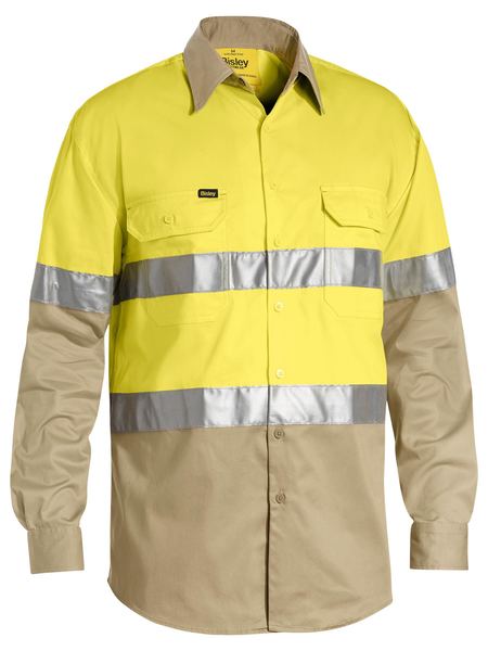 Bisley Taped Hi Vis Cool Lightweight Shirt BS6696T