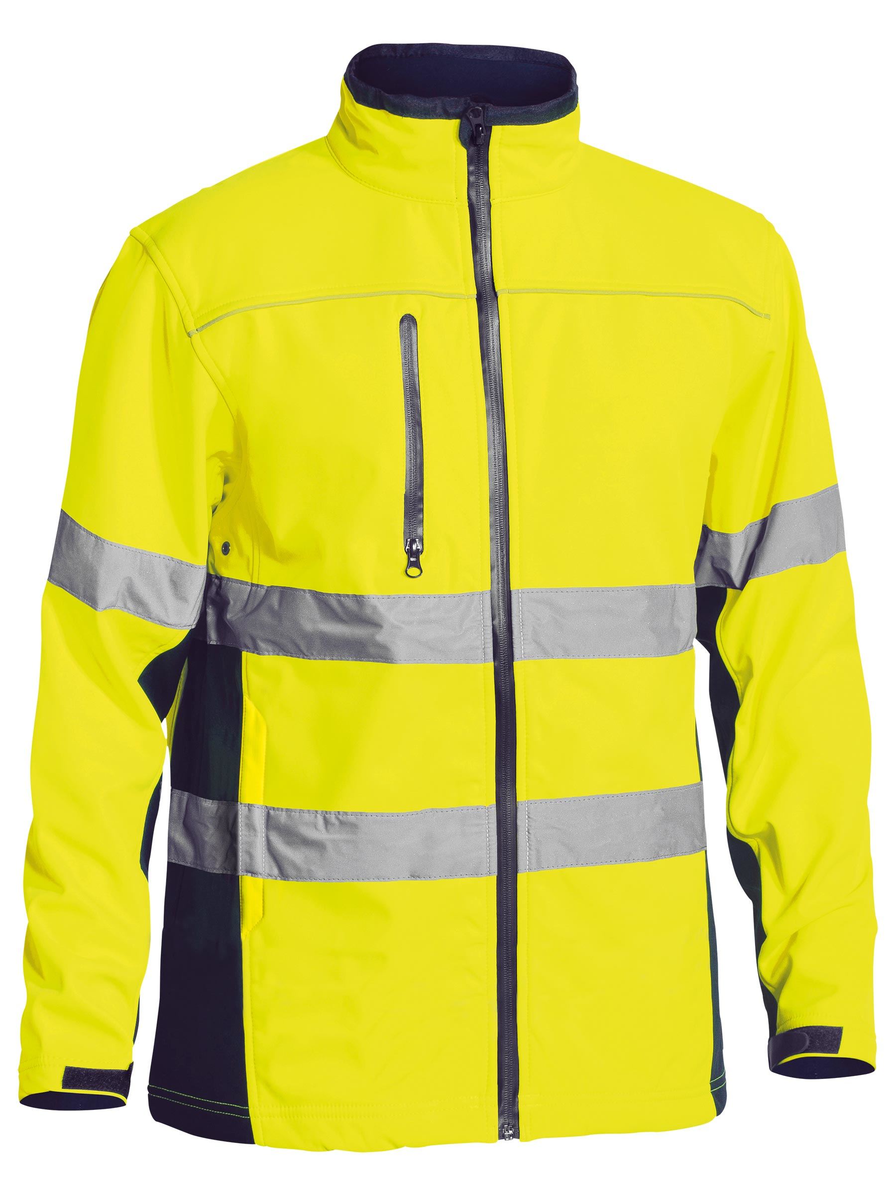 Bisley Taped Hi Vis Soft Shell Jacket BJ6059T
