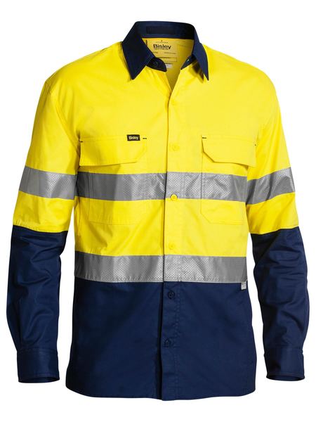 Bisley X Airflow™ Taped Hi Vis Ripstop Shirt BS6415T