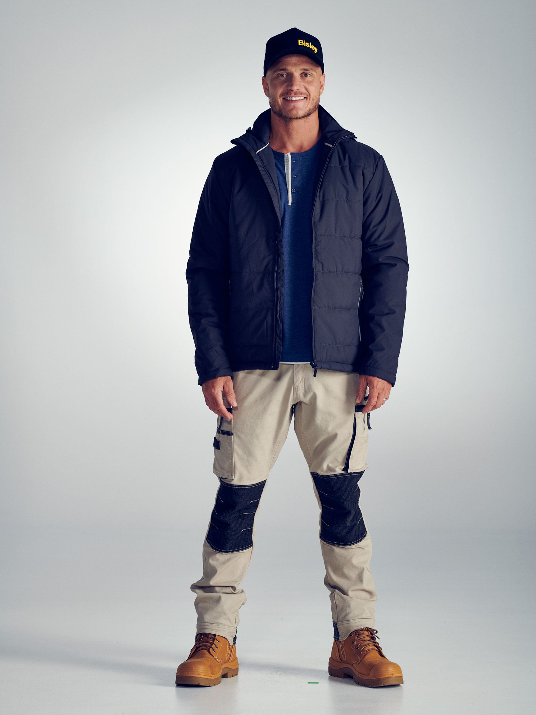 Bisley Puffer Jacket with Adjustable Hood BJ6928