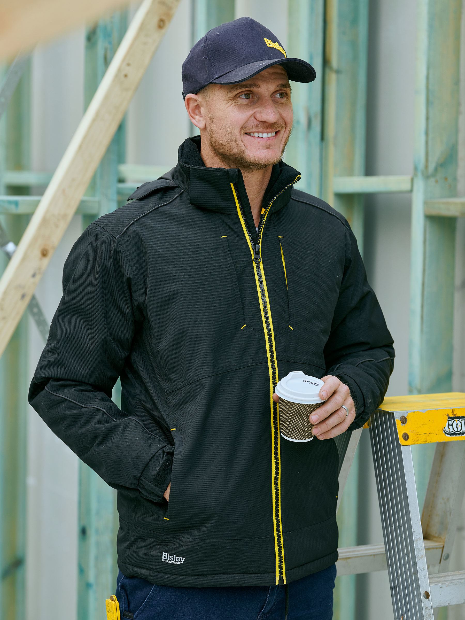 Bisley Flx & Move™Heavy Duty Dobby Jacket BJ6943