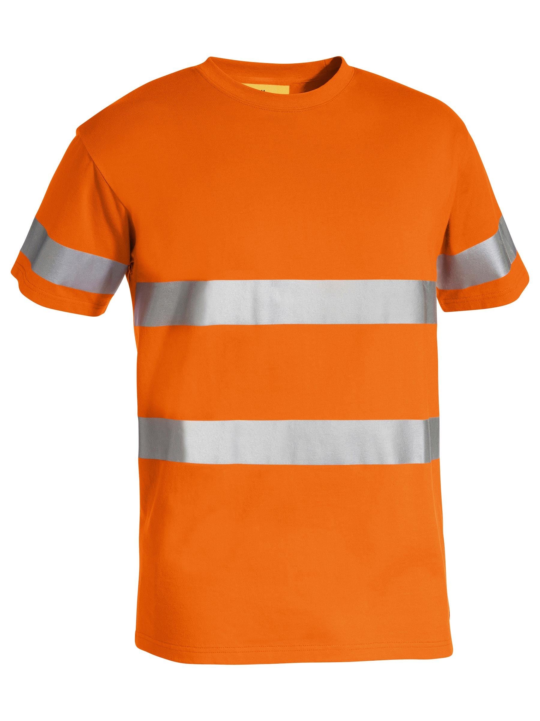 Bisley Taped Hi Vis Cotton T-Shirt BK1017T
