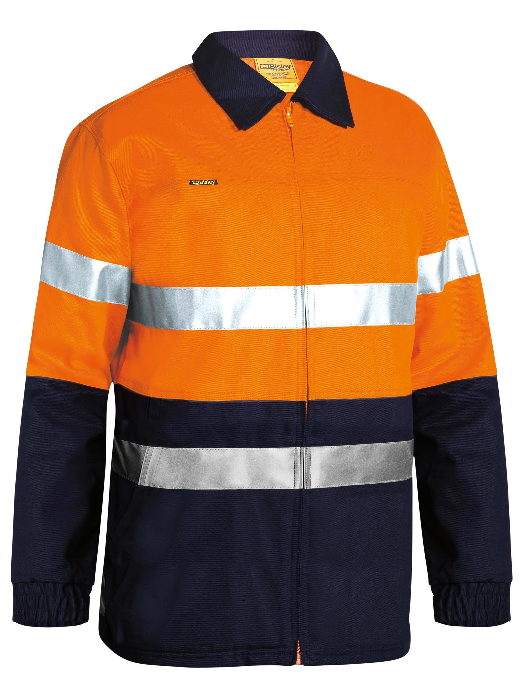 Bisley Taped Hi Vis Drill Jacket BK6710T