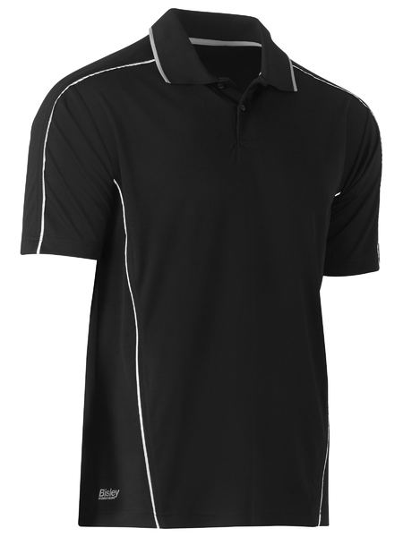 Bisley Cool Mesh Polo with Reflective Piping BK1425