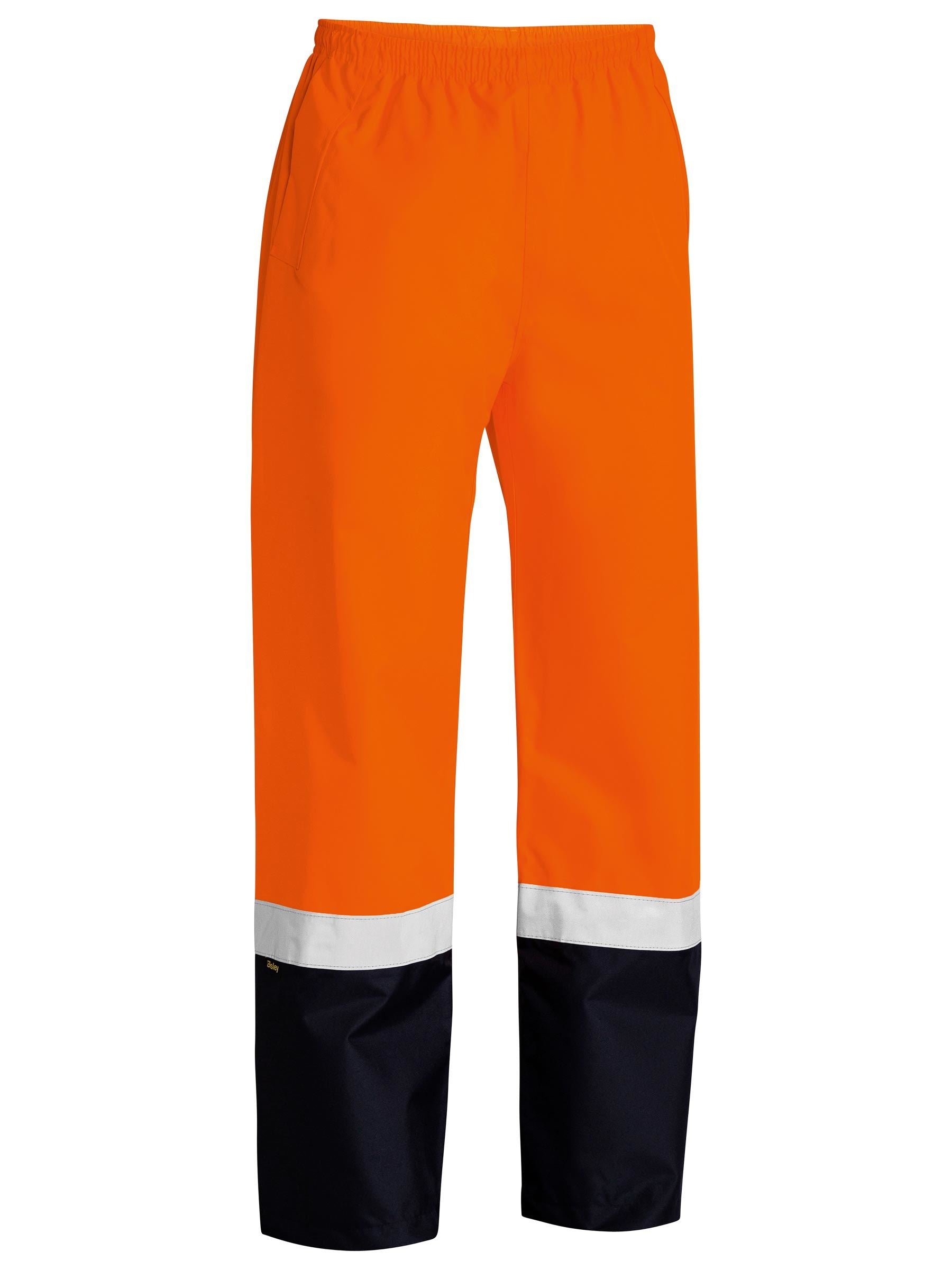Bisley Taped Hi Vis Rain Shell Pants BP6965T