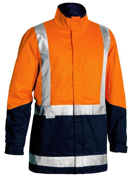 Bisley Taped Hi Vis 3 in 1 Drill Jacket BJ6970T