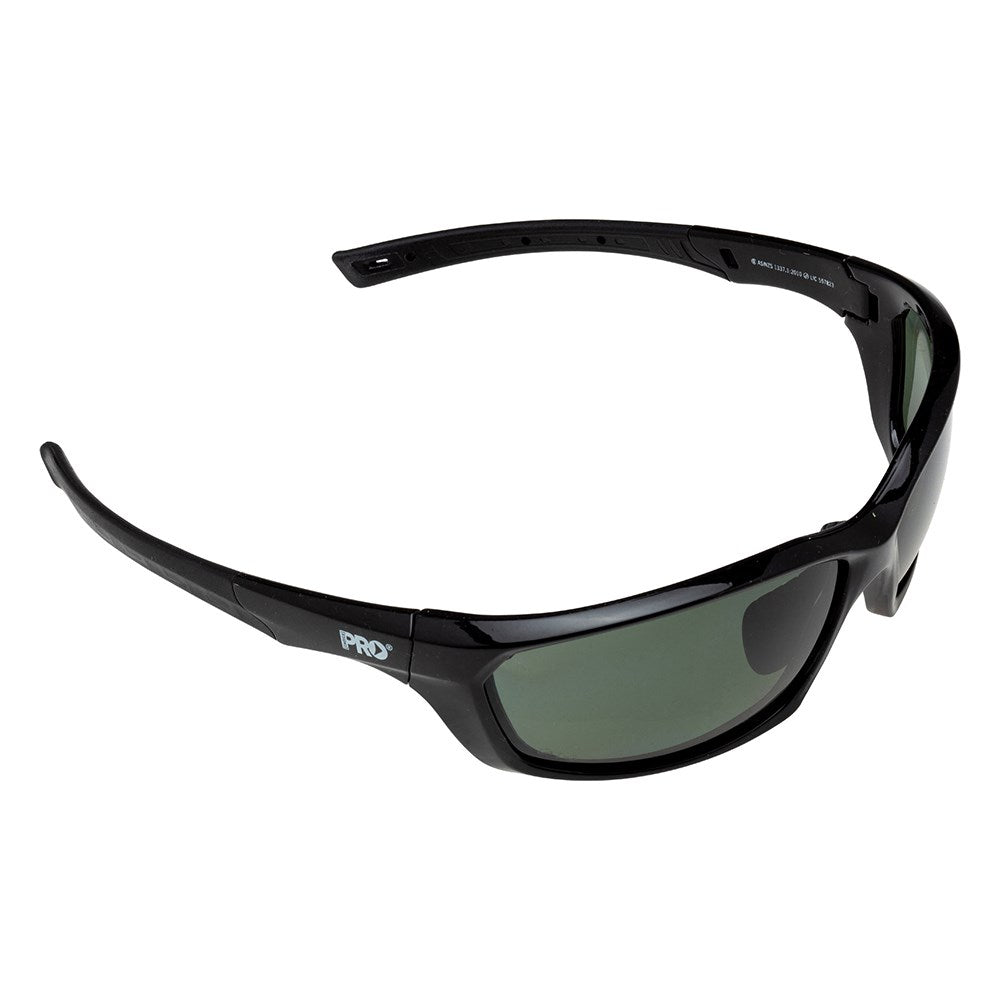 Pro Choice Surge Smoke Polarised Safety Glasses - 2212