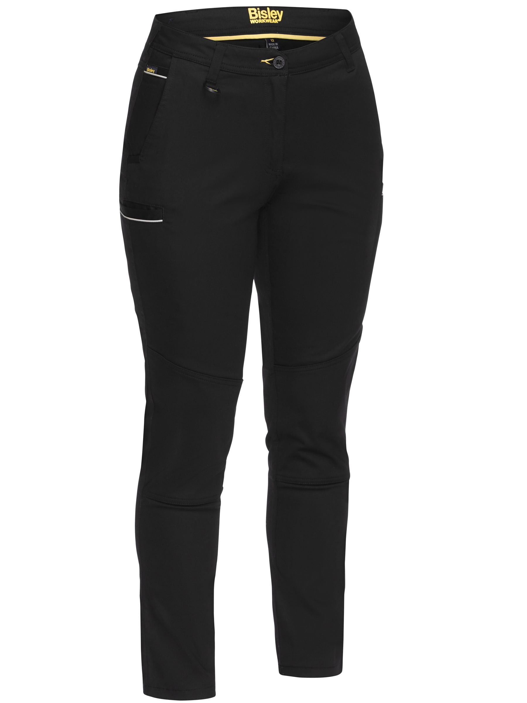 Bisley Women's Mid Rise Stretch Cotton Pants BPL6015