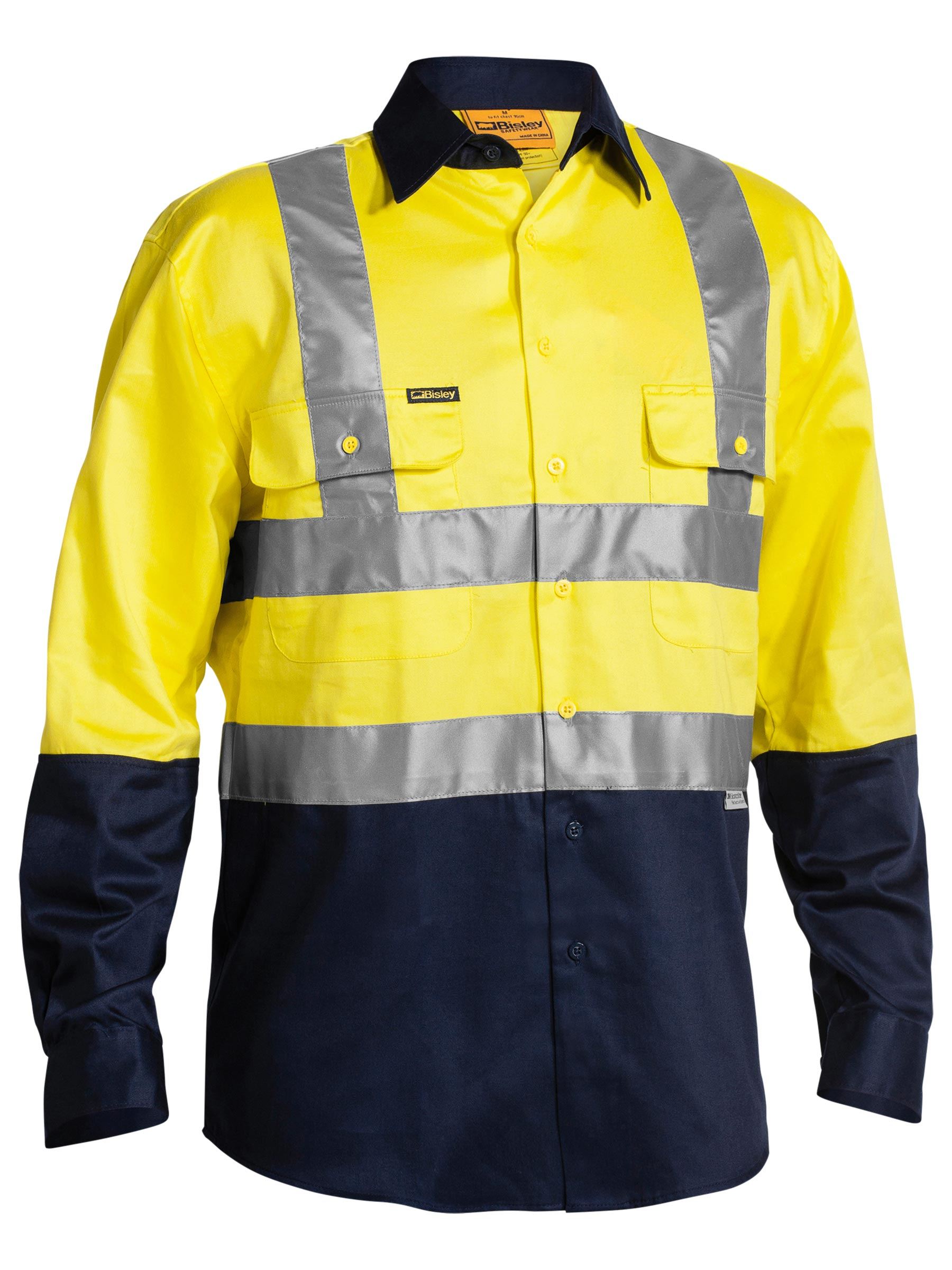 Bisley Taped Hi Vis Drill Shirt BS6267T