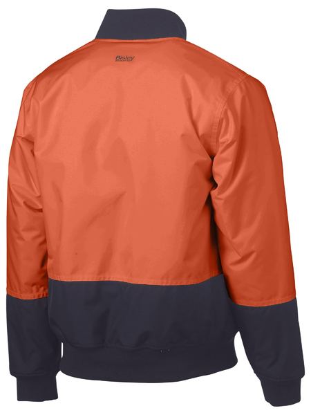 Bisley Two Tone Hi Vis Bomber Jacket BJ6730