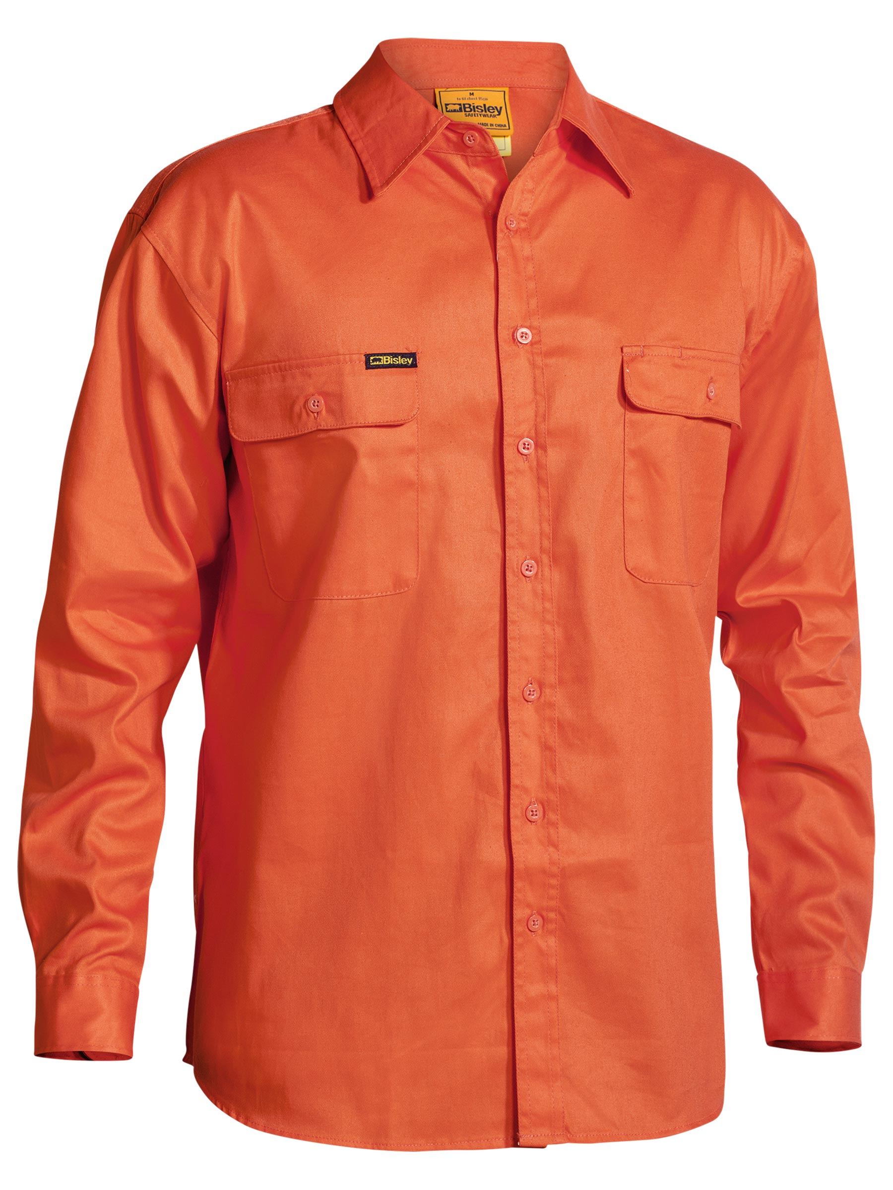 Bisley Hi Vis Drill Shirt BS6339