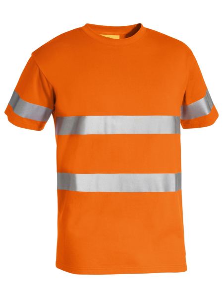 Bisley Taped Hi Vis Cotton T-Shirt BK1017T