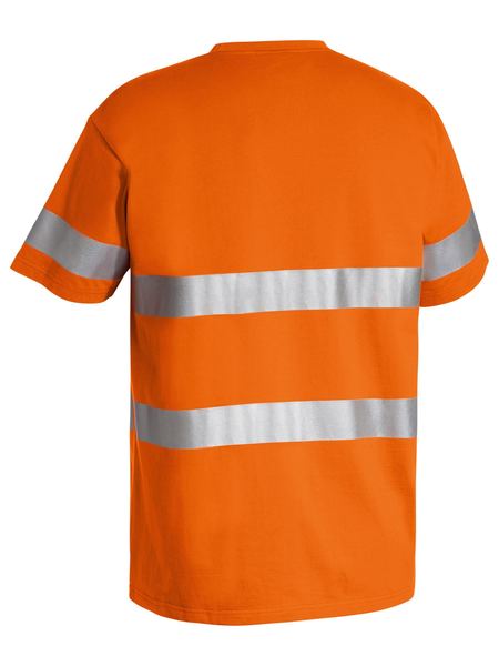 Bisley Taped Hi Vis Cotton T-Shirt BK1017T