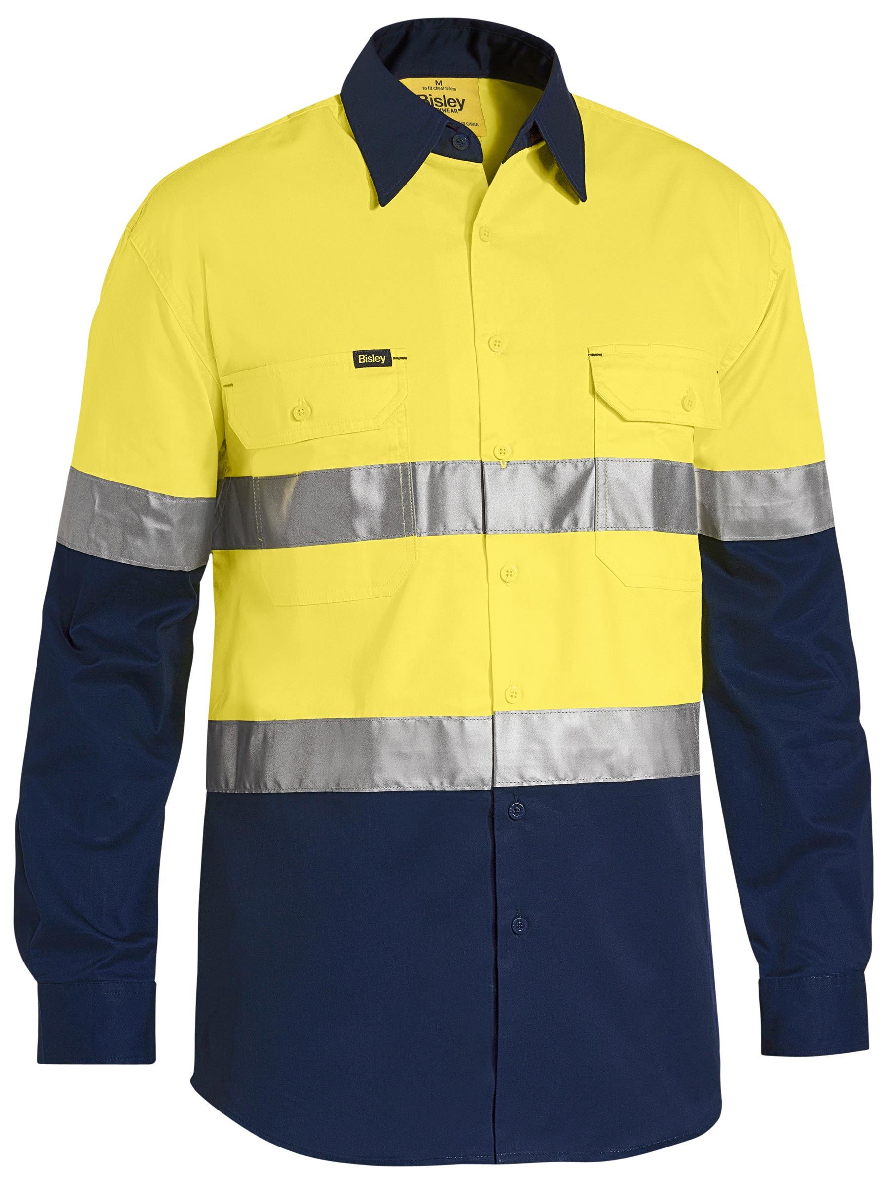Bisley Taped Hi Vis Cool Lightweight Shirt BS6696T