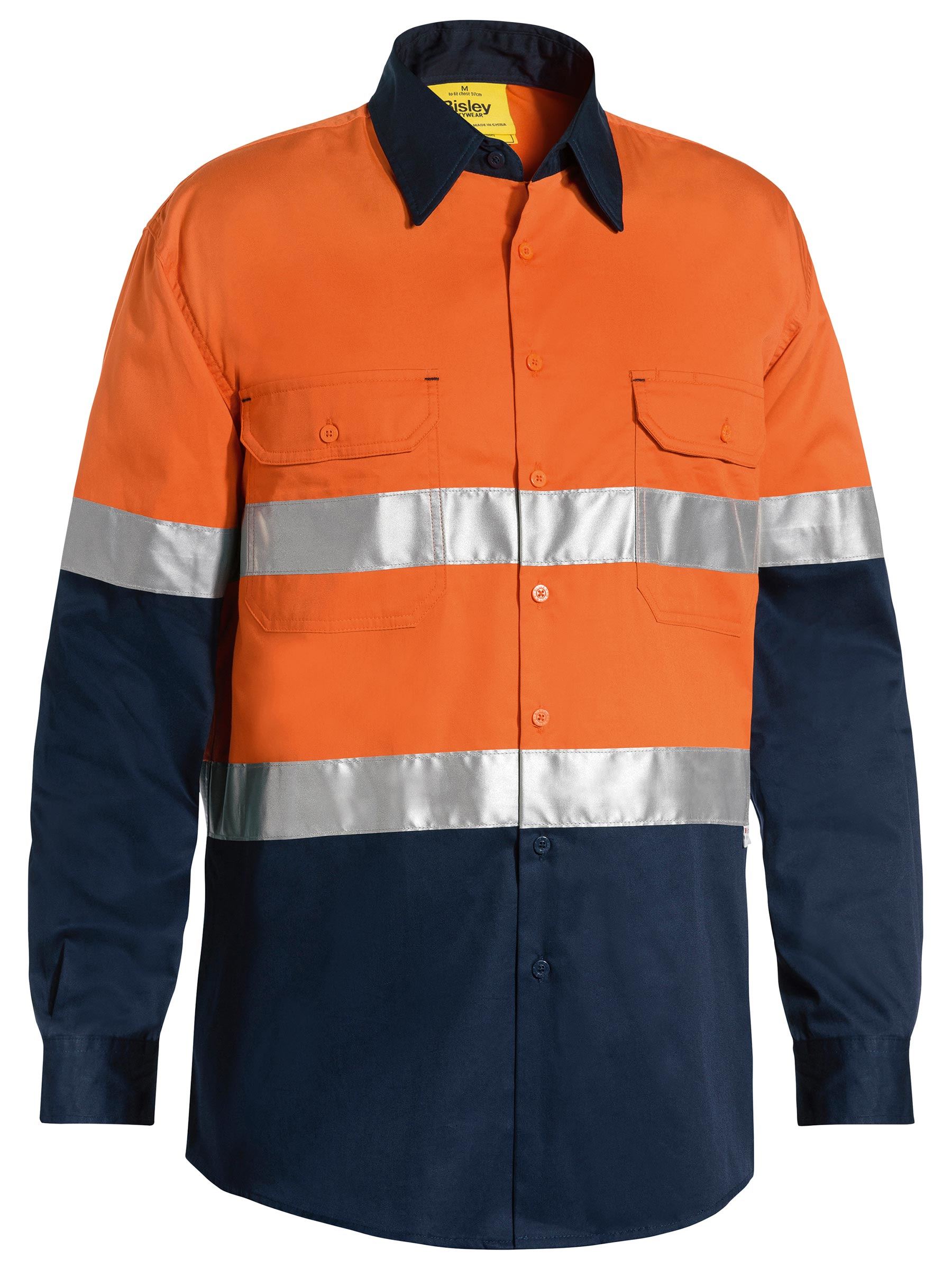 Bisley Taped Hi Vis Cool Lightweight Shirt BS6696T
