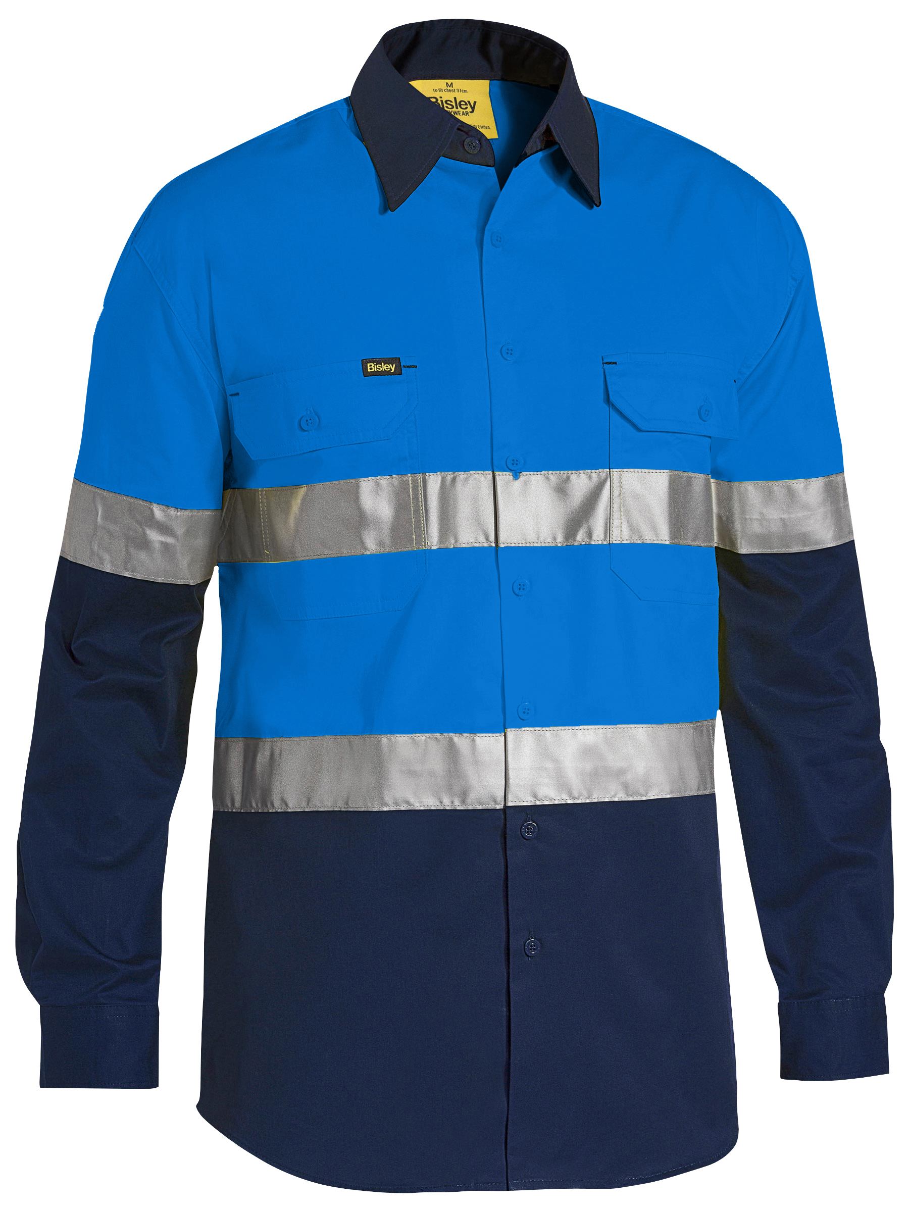 Bisley Taped Hi Vis Cool Lightweight Shirt BS6696T
