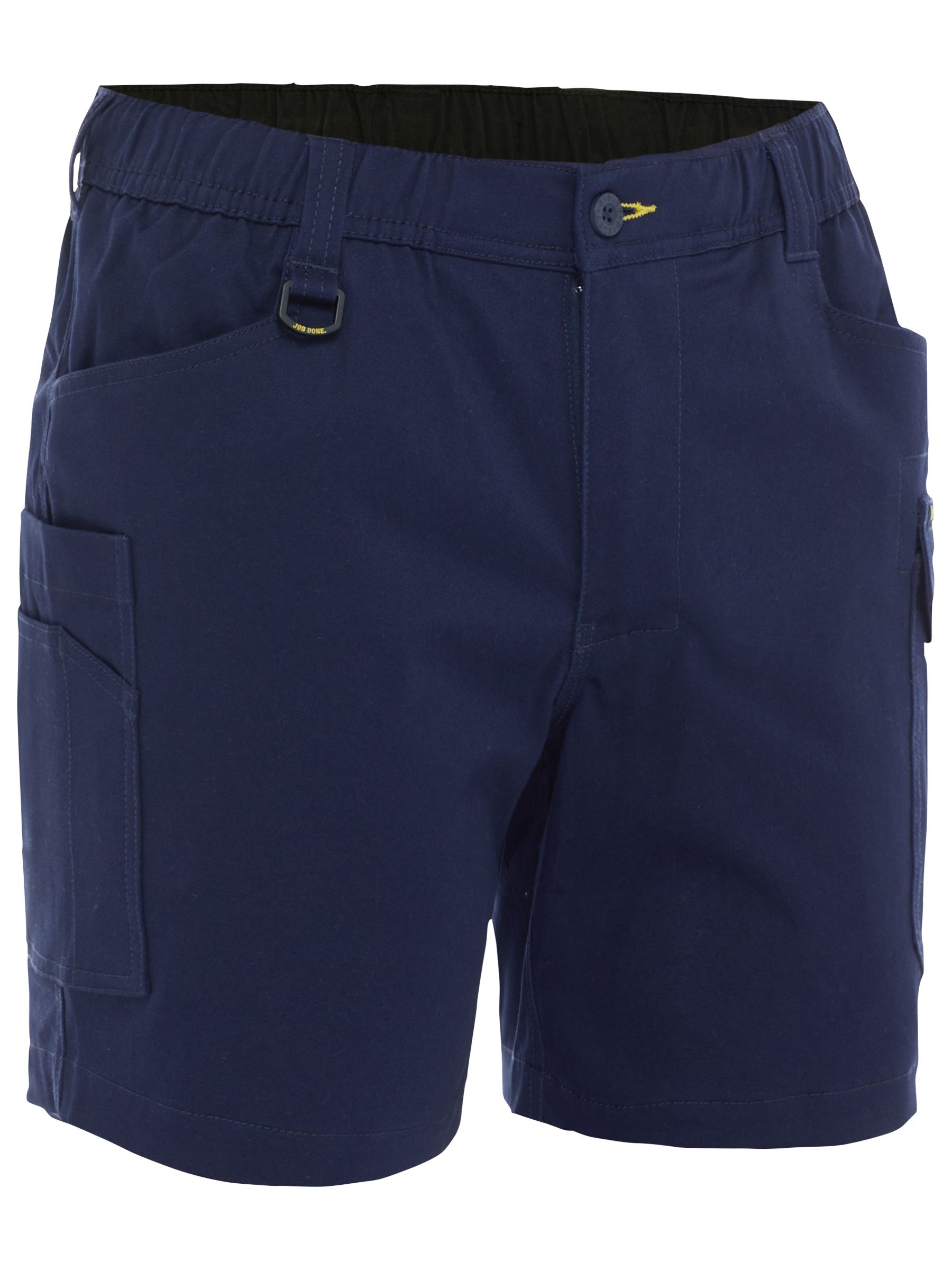 Bisley Stretch Cotton Elastic Waist Cargo Short BSHC1018