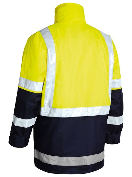 Bisley Taped 5 In 1 Rain Jacket BK6975