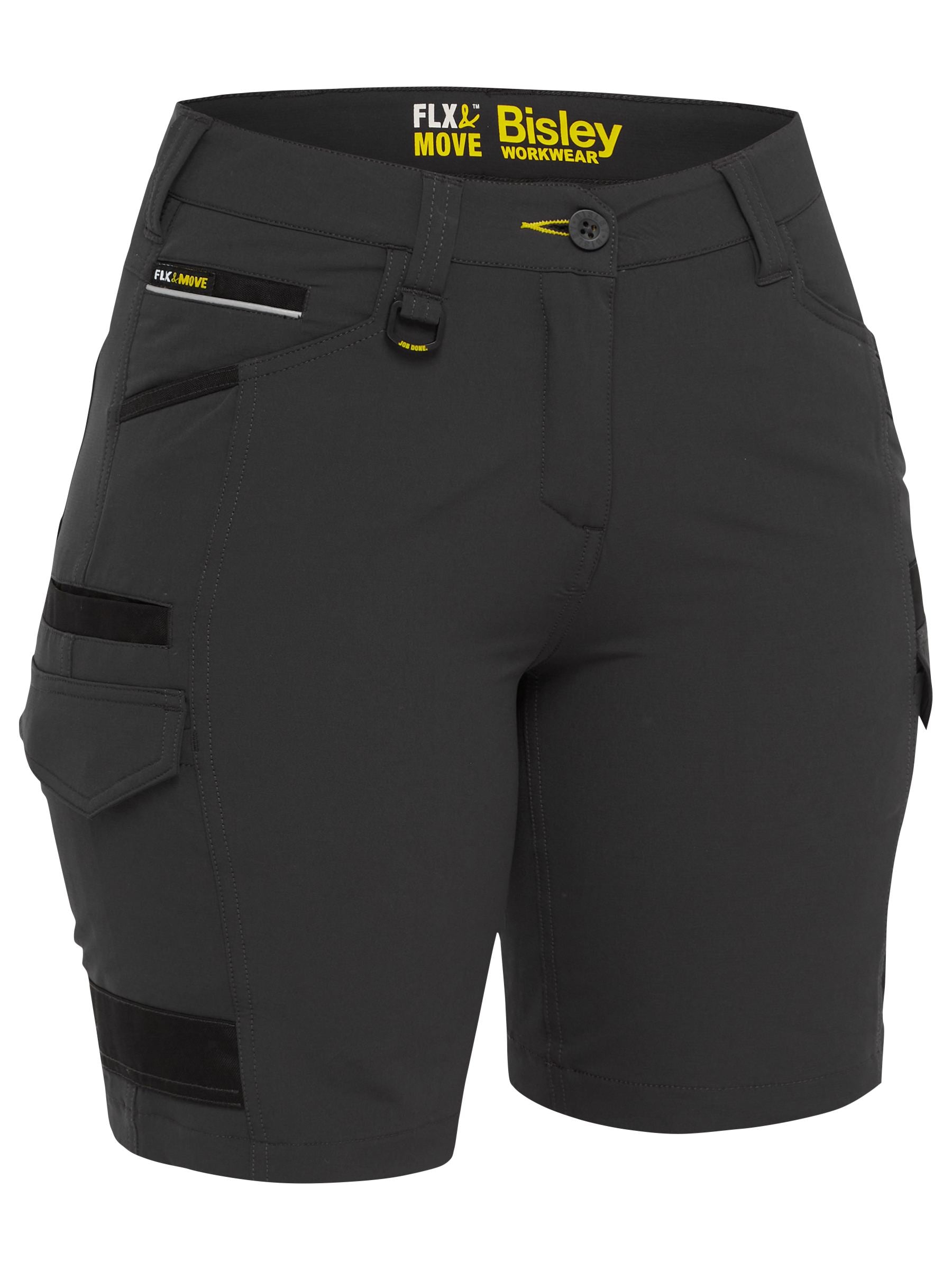 Bisley Women's Flx & Move™ 4-Way Stretch Zip Cargo Short BSHL1332
