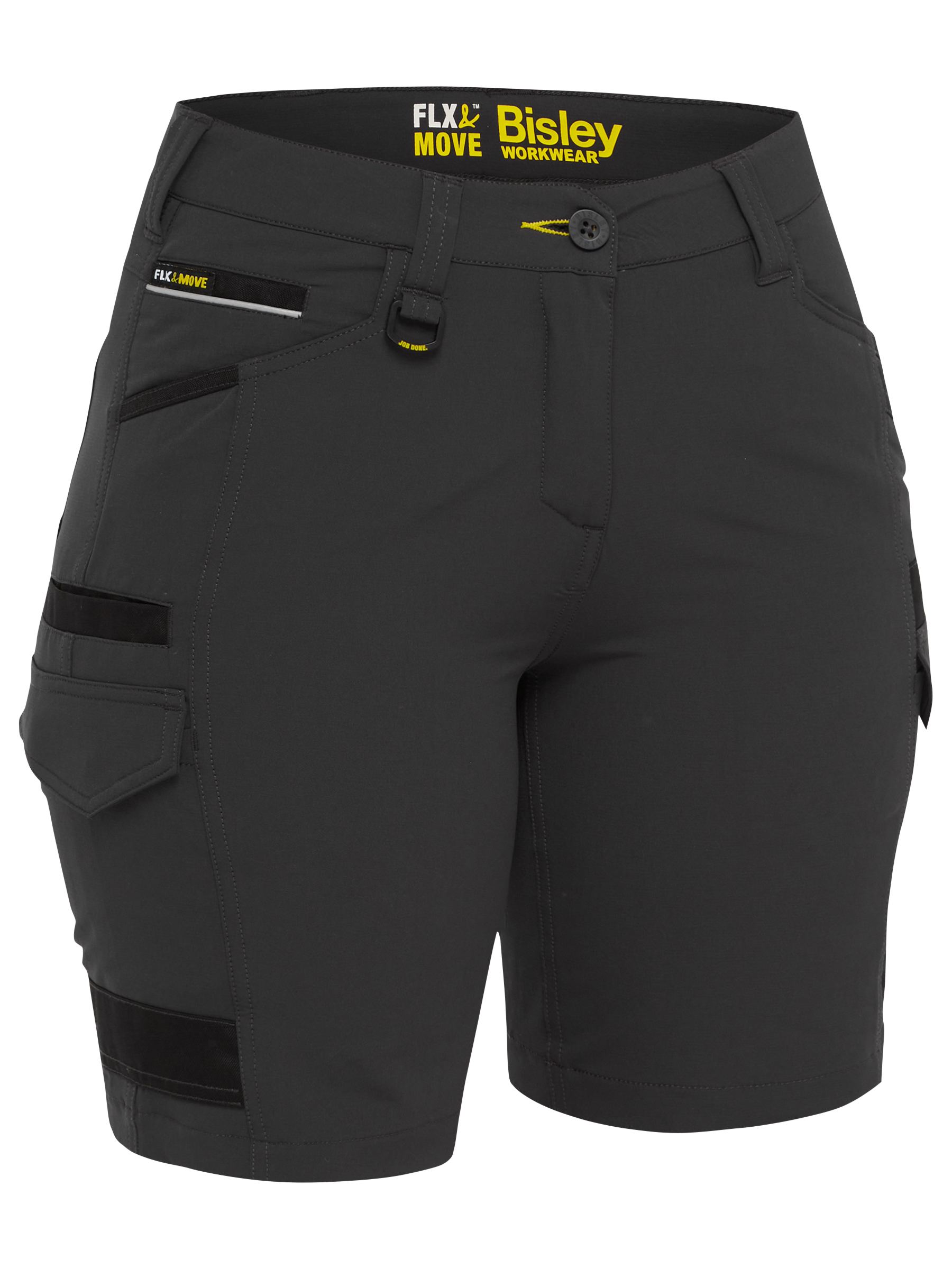 Bisley Women's Flx & Move™ 4-Way Stretch Zip Cargo Short BSHL1332