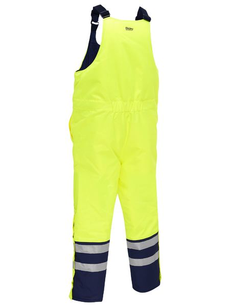Bisley Taped Hi Vis Freezer Bib & Brace Coverall BAB6452T
