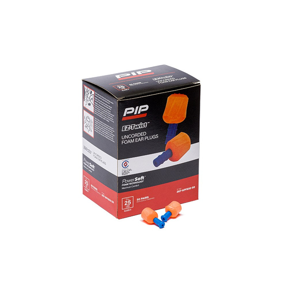 Pro Choice Powersoft Ez-Twist Hybrid Earplugs Uncorded (50 Pairs)   267-HPF610-50