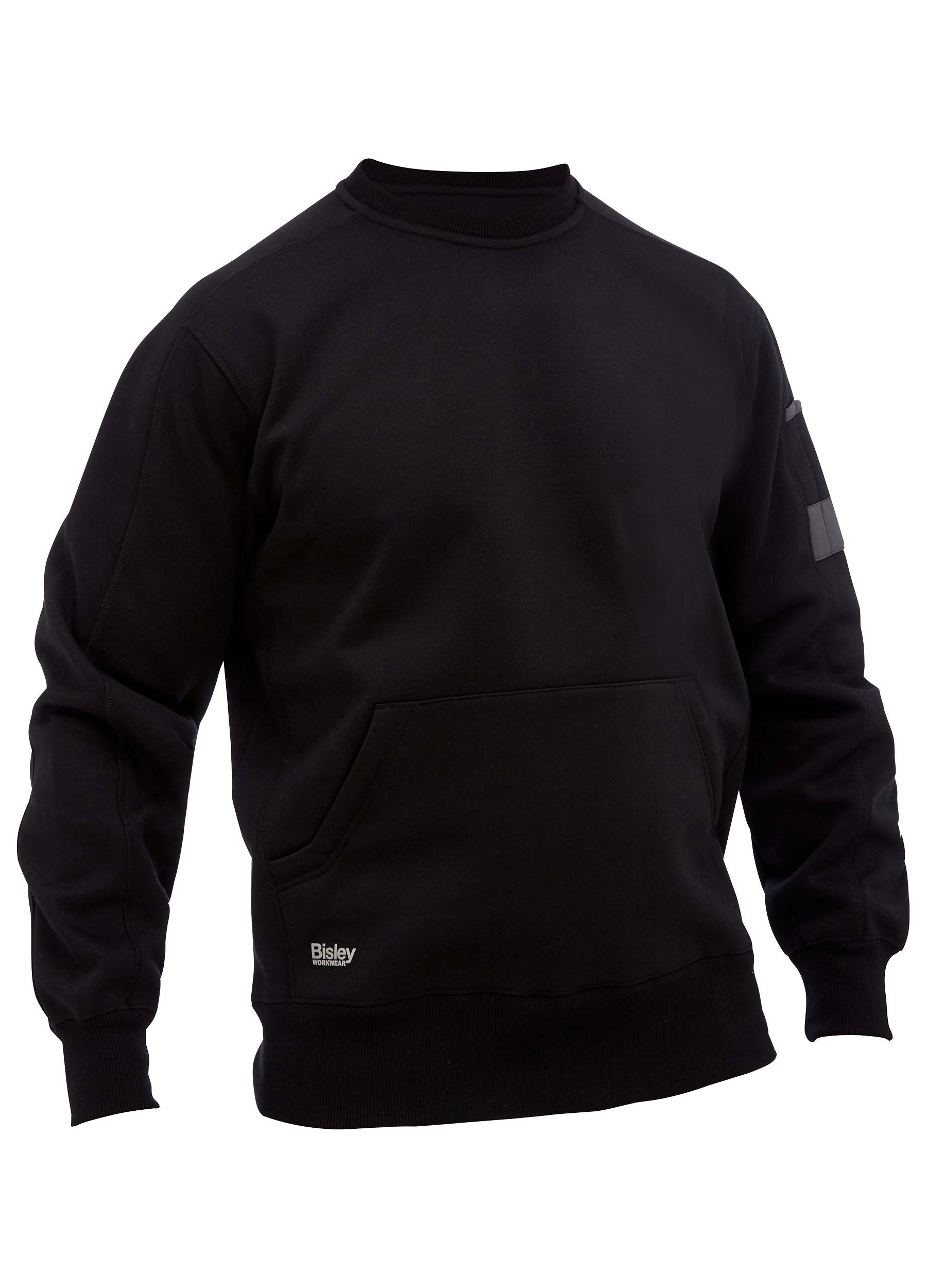 Bisley Work Fleece Crew Neck Jumper BK6723