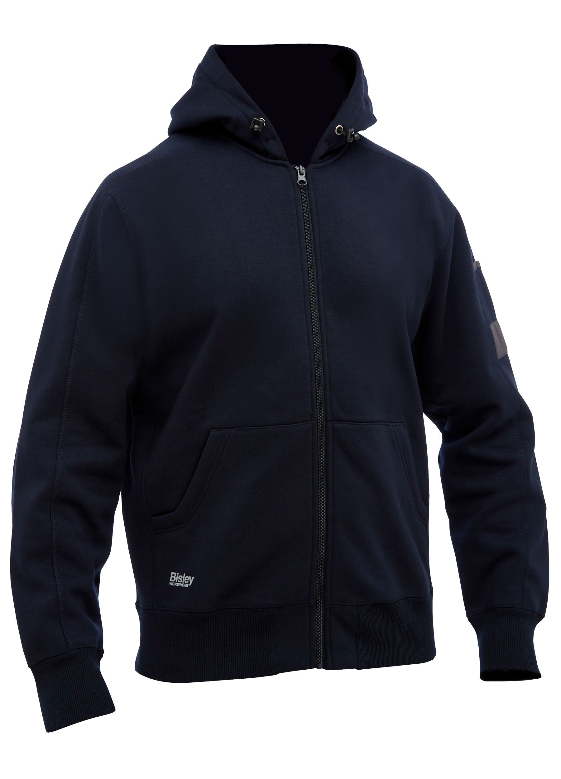 Bisley Work Fleece Full Zip Hoodie BK6725