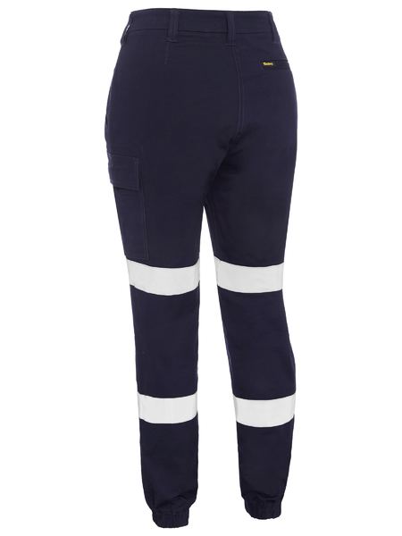 Bisley Women's Taped Cotton Cargo Cuffed Pants BPL6028T