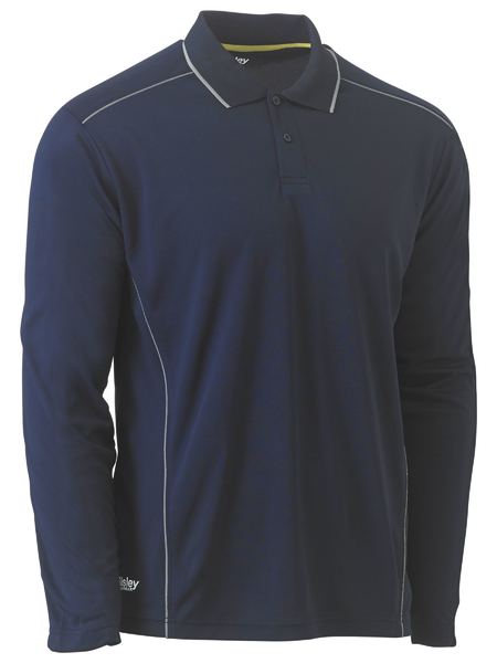 Bisley Cool Mesh Polo with Reflective Piping BK6425