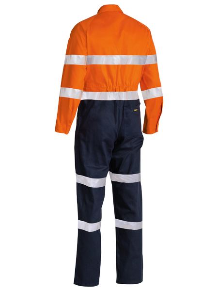 Bisley Taped Hi Vis Drill Coverall BC6357T