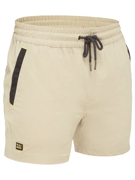Bisley Flx & Move™ 4-Way Stretch Elastic Waist Short BSH1331