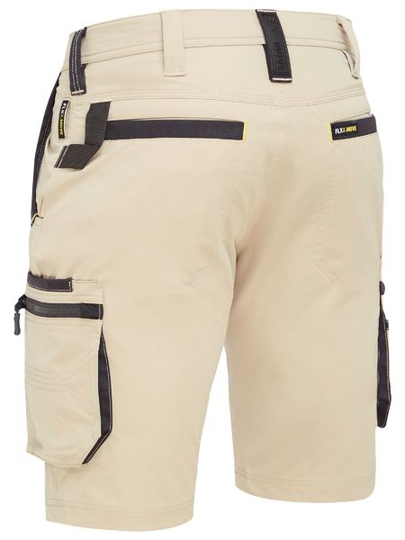 Bisley Flx & Move™ 4-Way Stretch Zip Cargo Short BSHC1332
