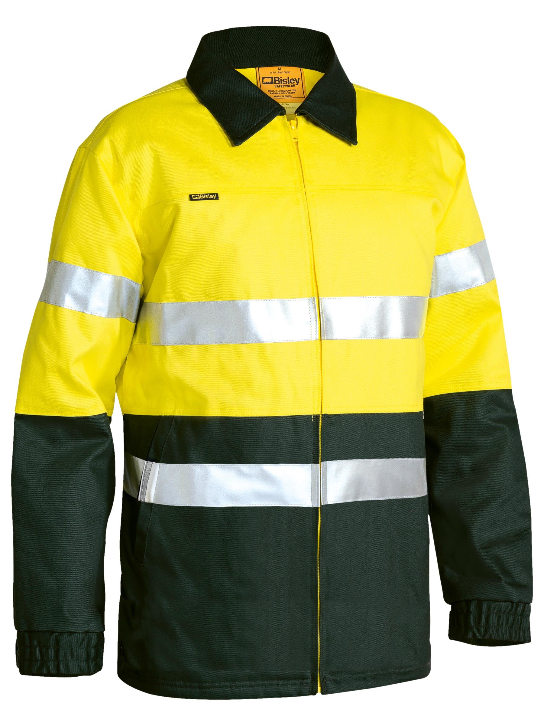 Bisley  Taped Hi Vis Drill Jacket BK6710T - Clearance