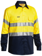 Bisley Taped Hi Vis Drill Shirt BT6456