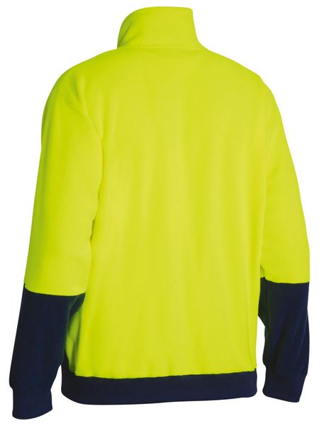 Bisley Hi Vis Polar fleece Zip Pullover BK6889